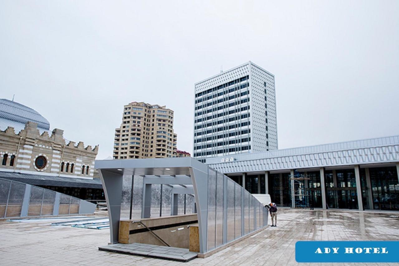 Demir Yol Plaza Hotel Baku Exterior foto